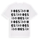 Hogsäm ordlek t-shirt