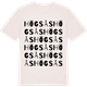 Vintage White t-shirt med Högsås ordlek t-shirt