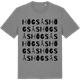 Mid Heather Gray t-shirt med Högsås ordlek t-shirt