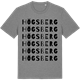 Mid Heather Gray t-shirt med Högsberg ordlek t-shirt