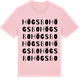 Pink Cotton t-shirt med Högsbo ordlek t-shirt