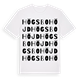Högsbohöjd ordlek t-shirt