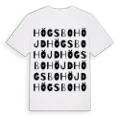 Högsbohöjd ordlek t-shirt