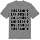 Mid Heather Gray t-shirt med Högsboholm ordlek t-shirt