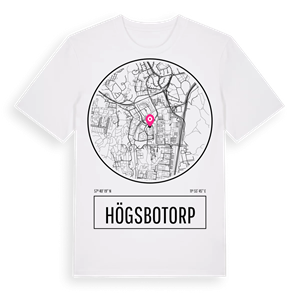 Högsbotorp t-shirt – ekologisk bomull t-shirt från Pinshirt