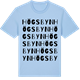 Blue Soul t-shirt med Högsbyn ordlek t-shirt