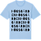 Blue Soul t-shirt med Högsgården ordlek t-shirt