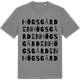Mid Heather Gray t-shirt med Högsgården ordlek t-shirt