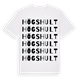 Högshult ordlek t-shirt