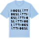 Blue Soul t-shirt med Hogslätt ordlek t-shirt