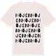 Vintage White t-shirt med Höjen ordlek t-shirt