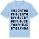 Blue Soul t-shirt med Höjentorp ordlek t-shirt