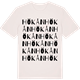 Vintage White t-shirt med Hökån ordlek t-shirt