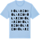 Blue Soul t-shirt med Hökared ordlek t-shirt