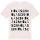 Vintage White t-shirt med Hökåsen ordlek t-shirt