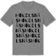 Mid Heather Gray t-shirt med Hökelsnäs ordlek t-shirt