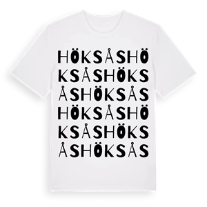Höksås ordlek t-shirt – ekologisk bomull t-shirt från Pinshirt