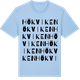 Blue Soul t-shirt med Hökviken ordlek t-shirt