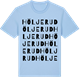 Blue Soul t-shirt med Höljerud ordlek t-shirt