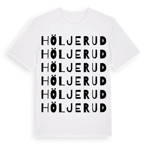 Höljerud ordlek t-shirt – ekologisk bomull t-shirt från PinShirt