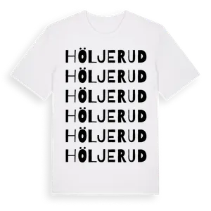 Höljerud ordlek t-shirt – ekologisk bomull t-shirt från Pinshirt
