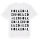 Holkedalen ordlek t-shirt