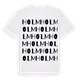 Holm ordlek t-shirt