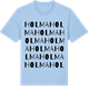 Blue Soul t-shirt med Holma ordlek t-shirt