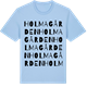 Blue Soul t-shirt med Holmagården ordlek t-shirt