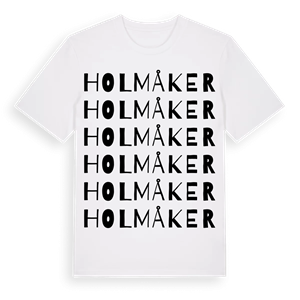 Holmåker ordlek t-shirt – ekologisk bomull t-shirt från Pinshirt