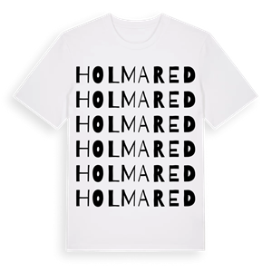 Holmared ordlek t-shirt – ekologisk bomull t-shirt från Pinshirt