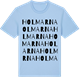 Blue Soul t-shirt med Holmarna ordlek t-shirt