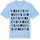 Blue Soul t-shirt med Holmåsa ordlek t-shirt