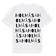 Holmåsa ordlek t-shirt