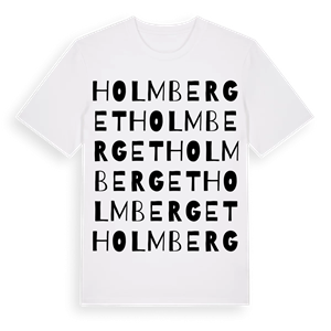 Holmberget ordlek t-shirt – ekologisk bomull t-shirt från Pinshirt