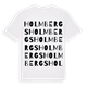 Holmbergs ordlek t-shirt