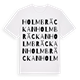 Holmbräckan ordlek t-shirt