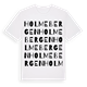 Holmebergen ordlek t-shirt