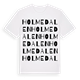 Holmedalen ordlek t-shirt