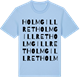 Blue Soul t-shirt med Holmgillret ordlek t-shirt