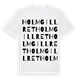 Holmgillret ordlek t-shirt