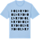Blue Soul t-shirt med Holmryd ordlek t-shirt