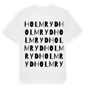 Holmryd ordlek t-shirt – ekologisk bomull t-shirt från Pinshirt