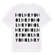 Holmryd ordlek t-shirt