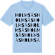 Blue Soul t-shirt med Holmsås ordlek t-shirt