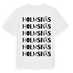 Holmsnäs ordlek t-shirt – ekologisk bomull t-shirt från Pinshirt