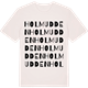 Vintage White t-shirt med Holmudden ordlek t-shirt
