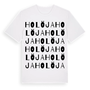 Holöja ordlek t-shirt – ekologisk bomull t-shirt från Pinshirt
