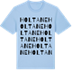 Blue Soul t-shirt med Holtane ordlek t-shirt