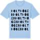 Blue Soul t-shirt med Holthögen ordlek t-shirt